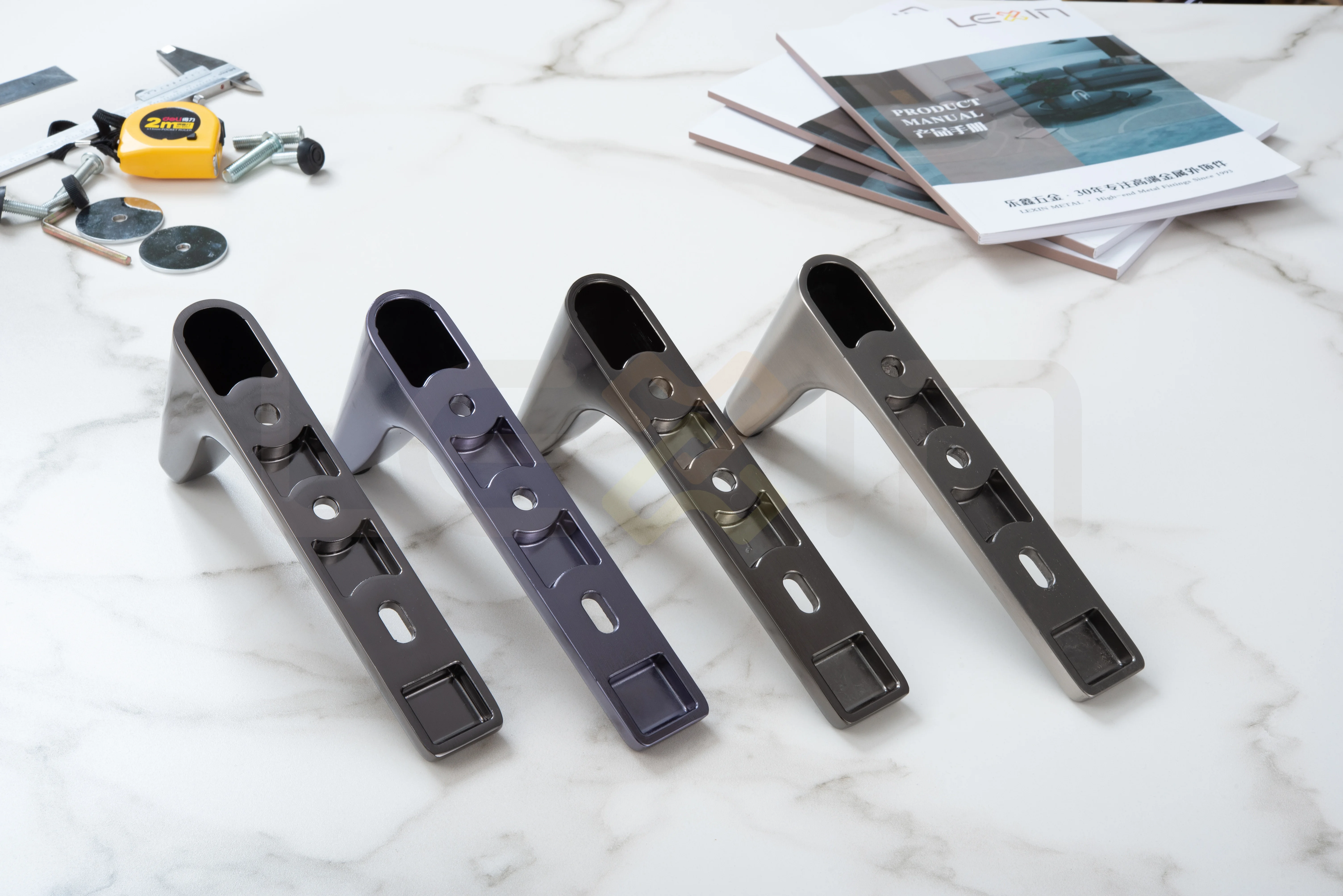 Electroplated Sofa legs Modern furniture hardware metal support leg bathroom TV cabinet feet