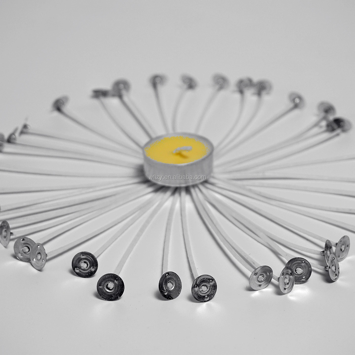 Amazo Hot Sell Pre waxed Tabbed Natural Cotton CandleWick