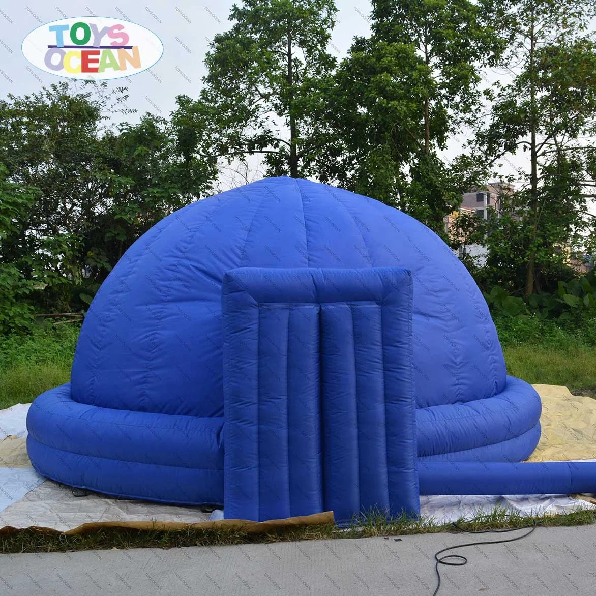 Portable inflatable planetarium projection dome tent, inflatable cinema tent