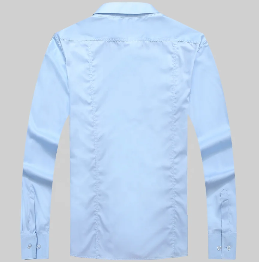 High quality button down custom mens long sleeve office uniform shirt with epaulets security shirt uniform