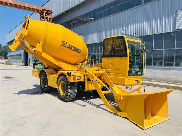 Chinese Brand New 4 Cubic Meters Self Load Concrete Mixer with Truck
