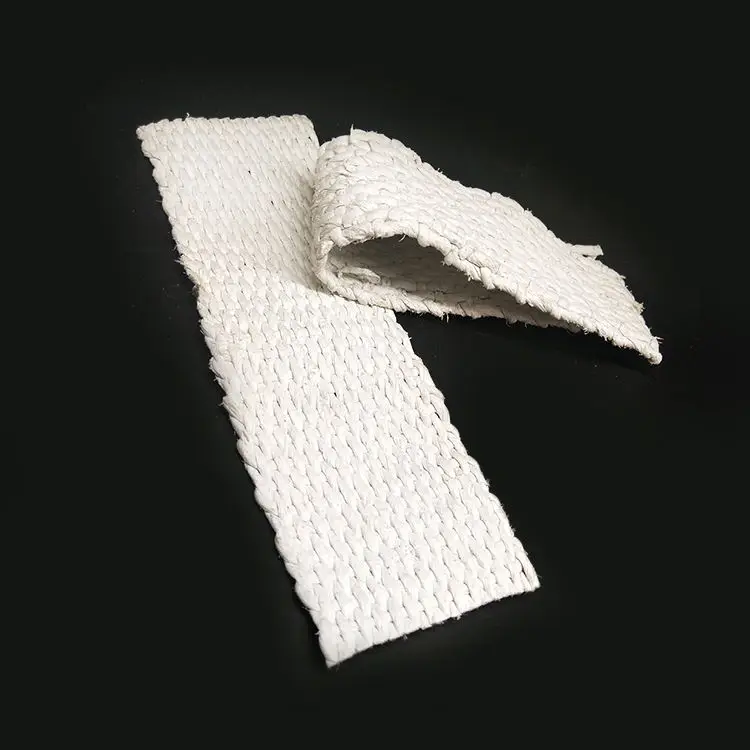 T062 Non Asbestos Fiber Tape High Temperature Resisting Dust Free Heat Insulation Material