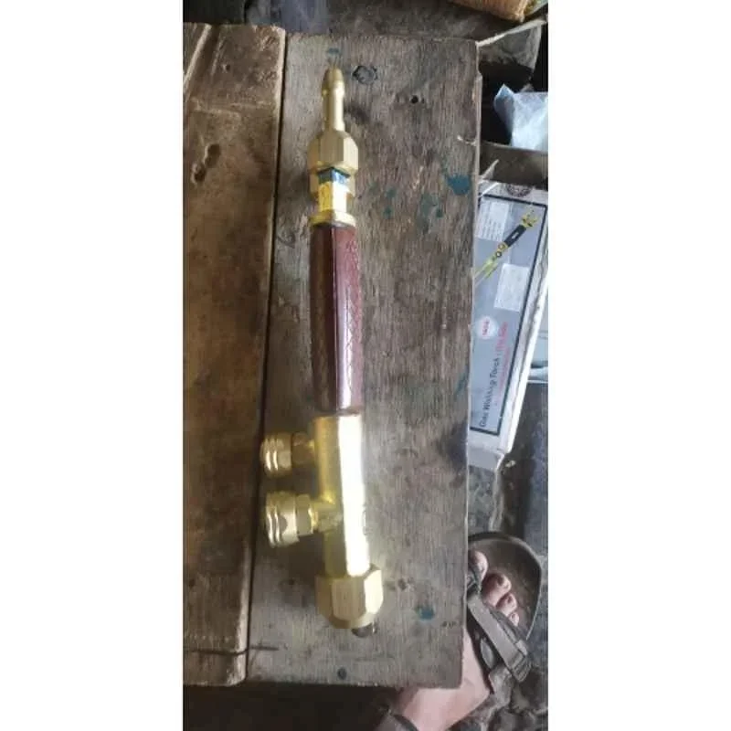 Top Selling Big Forged Brass Gas Welding Torch with 2 Nozzles Available at Wholesale Price from Indian Exporter