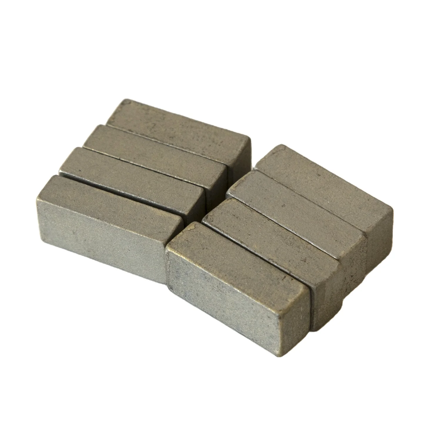 Diamond segments for reinforced concrete cutting and for core drill bit diamond tools