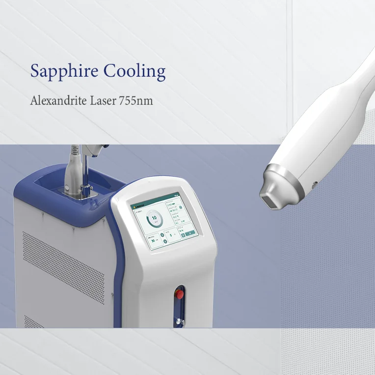 Laser hair removal machine  alexandrite 755nm nd yag diode laser hair removal equipment