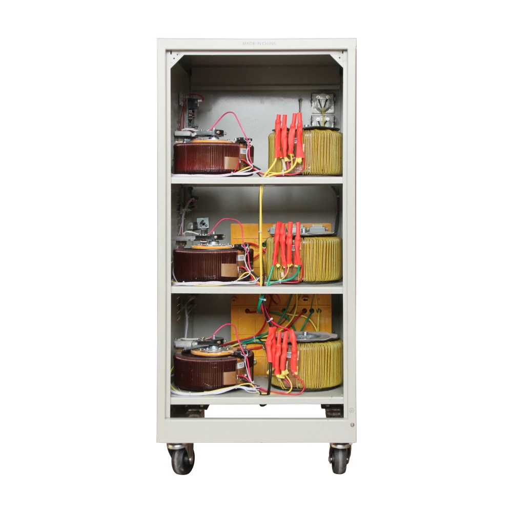 High power TNS-75KVA AC servo motor Automatic voltage regulator stabilizer for office avr