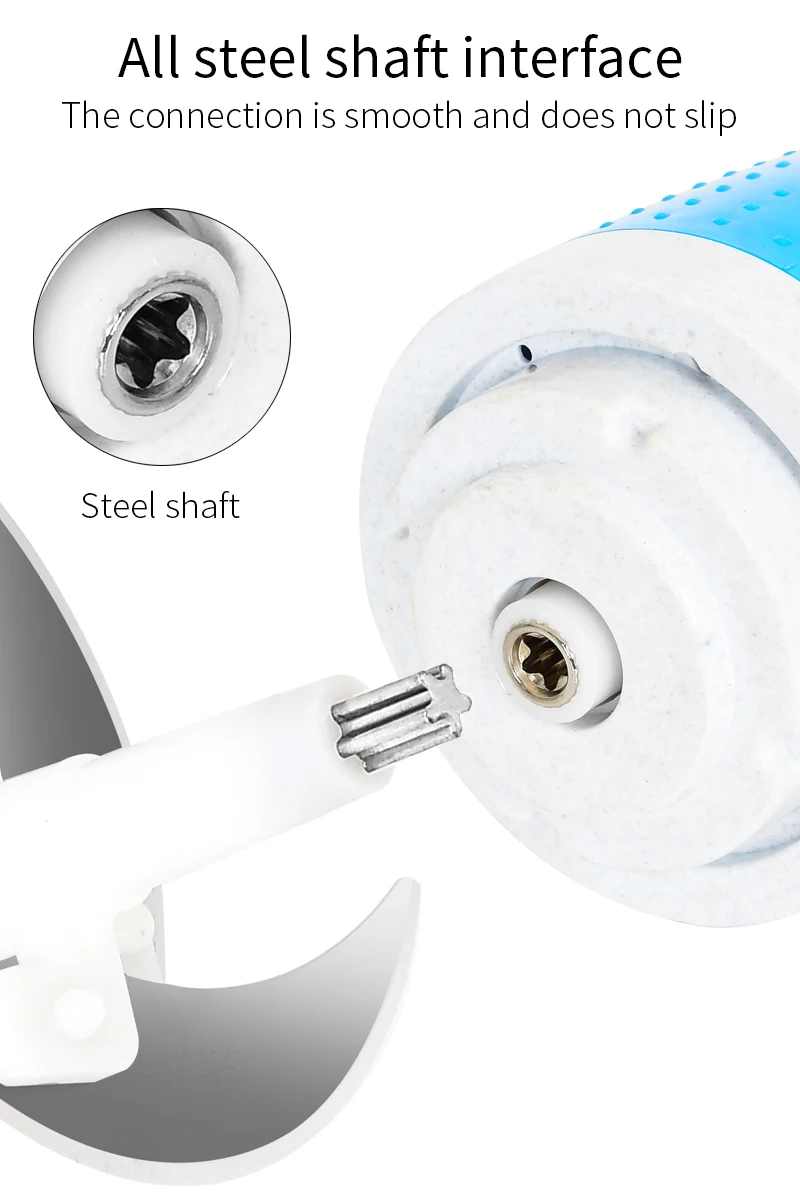 Household Kitchen 2L Stainless Steel Multifunctional Powerful Motor Electric Meat Grinder Food Processor