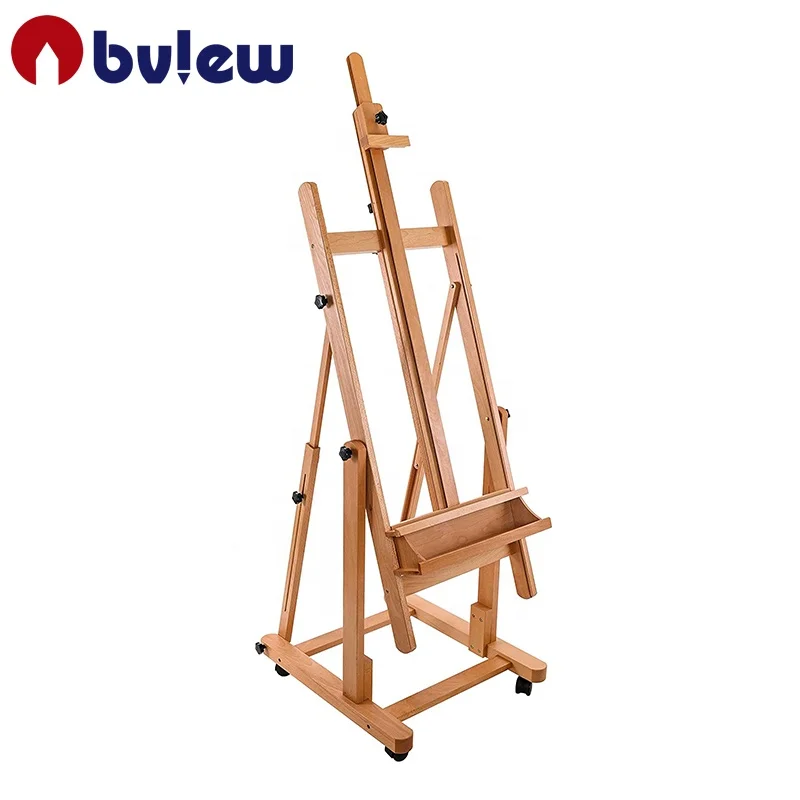 Artist Professional Versatile Solid Beech Wood Painting Easel Stand