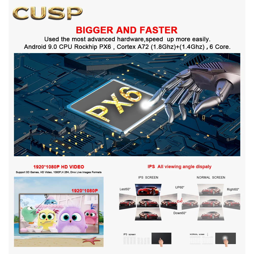 2022 Android 9 10.4' Stereo Tablet For Opel Astra J 2009-2015 Doble Din For Car Radio Video PX6 Android Player With 360 Camera