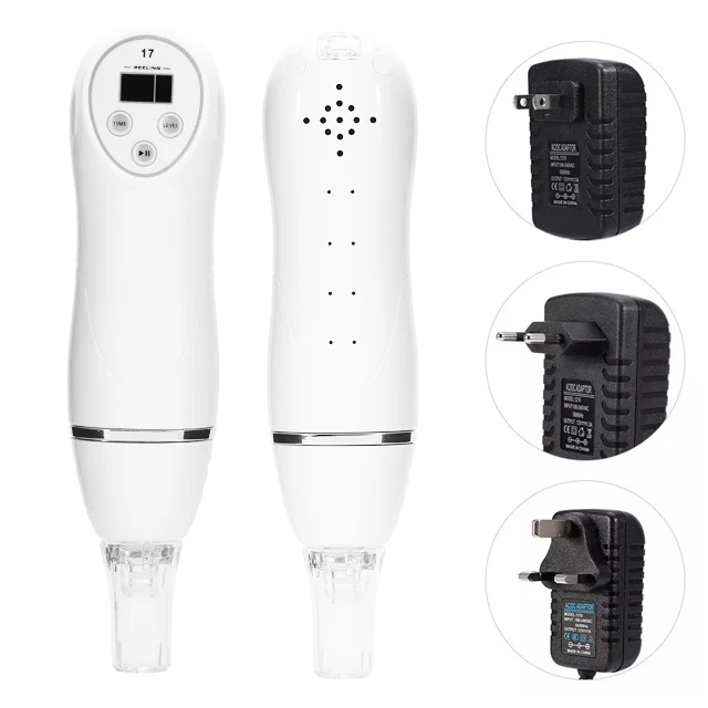 OEM Brand Acne Pore Deeply Cleaner USB Rechargeable Electric Vacuum Blackhead Remover With Diamond Head
