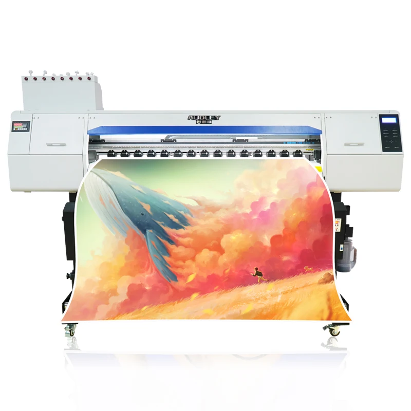 AUDLEY 7132-3 1.3M 8 colors high speed digital inkjet eco solvent printer