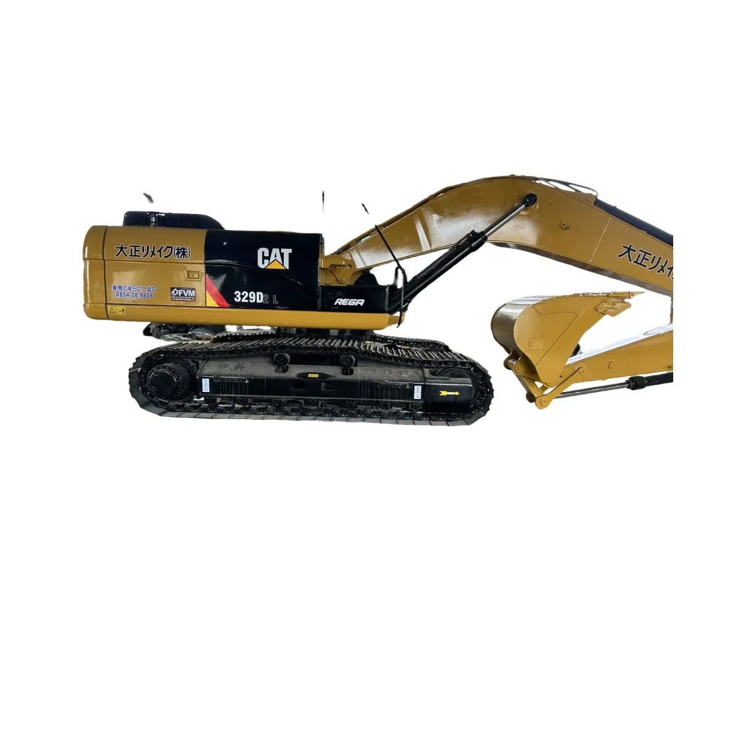 Очень дешевый 29-тонный CAT 329D Caterpillar 329D2 использованный экскаватор и большой высокая производительность для продажи