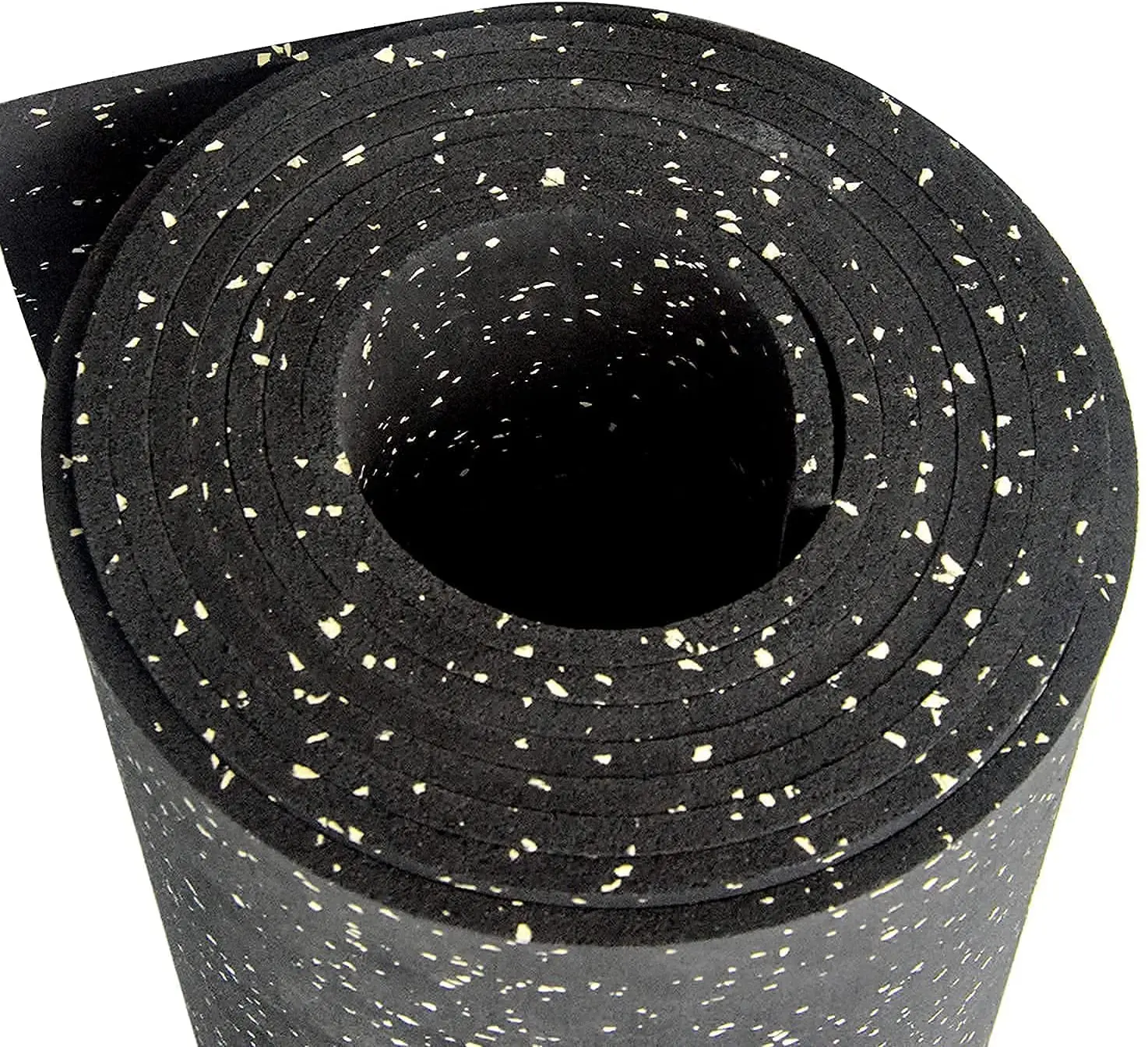 Non-Toxic Customizable Size EPDM Floor Rubber Gym Roll Mat for Playground Sport & Fitness Durable Exercise Mat