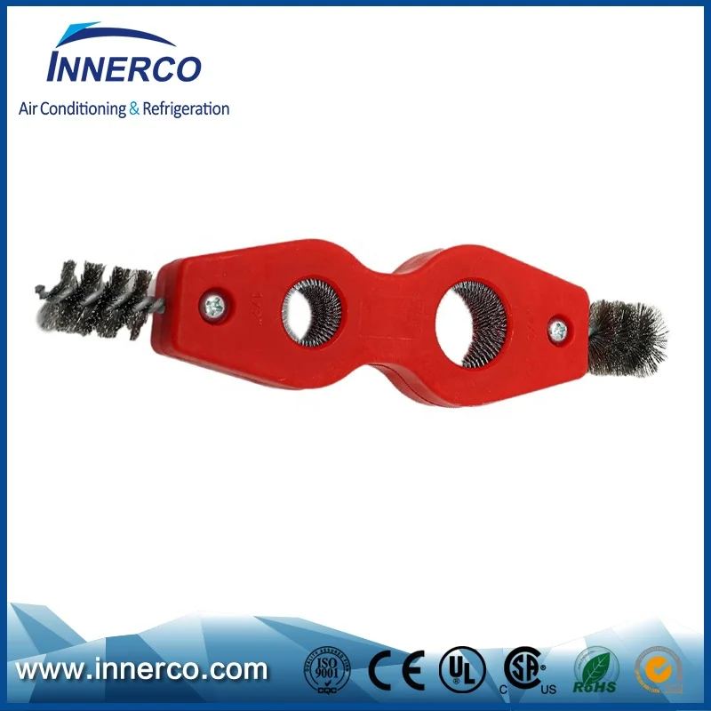 4-in-1 Copper Pipe Tubing Brush Cleaner Tool  for Plumbing Installation, Soldering, Copper Pipes