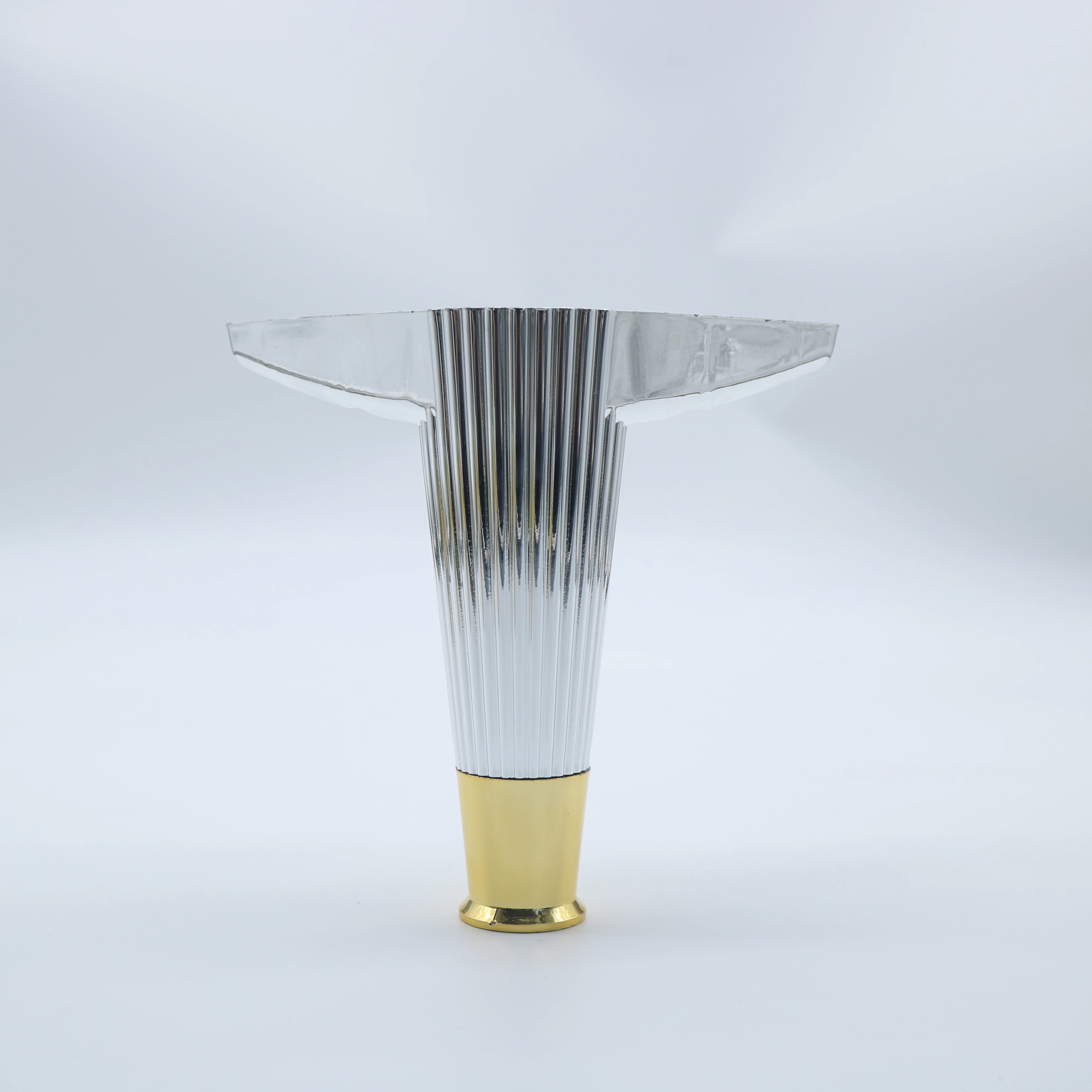 Wholesale Metal Fashion Rose Gold Sand Hair Leg Hardware Modern Gold Foot Heavy-Duty Table Legs Corner Sofa Legs