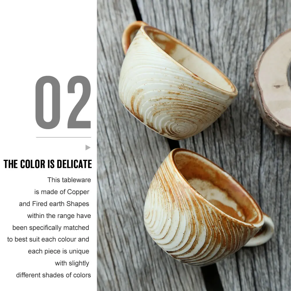 Высококачественные уникальные фарфоровые чайные кружки и блюдца, креативная посуда для напитков, керамическая кофейная чашка с арабским капучино