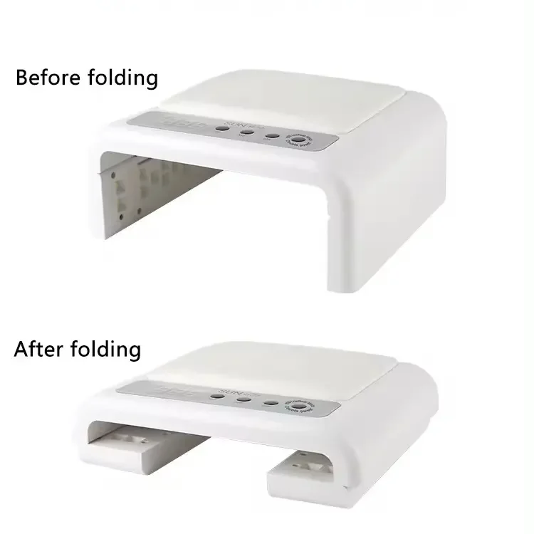 Low Price Wholesale Nail Curing Lamp Machine Nail Art Tools UV Light Leather Foldable Hand Pillow Nail Lamp