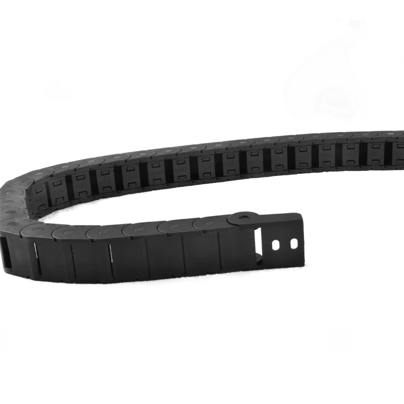 Flexible nylon cable drag chain Mini Size Plastic Cable Carrier Drag Chain