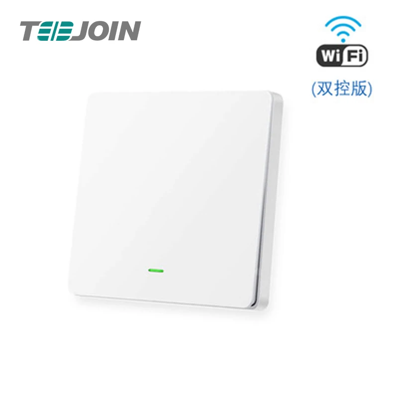 Tuya умный дом стандарт ЕС 1 банда 2Way клавиатура Wifi настенный выключатель совместим с Alexa и Google Home Заводская поддержка OEM