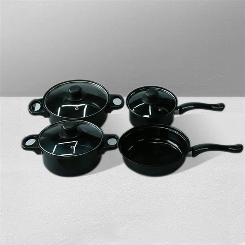 OWNSWING Hot kitchen pots and pans 13Pcs cookware set kitchenware sets frying pan soup pot spatula set