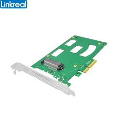 Four-Lane PCIe NVMe SSD Adapter Card with U.2  SFF-8639 Interface