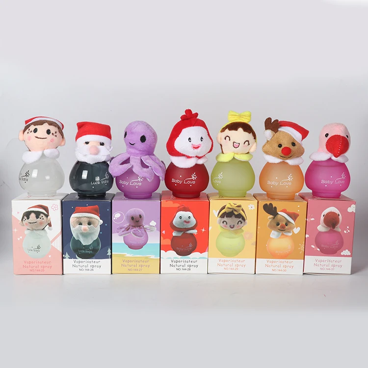 50ML Baby Perfume cute cat baby children perfumes cat shape glass spray bottle