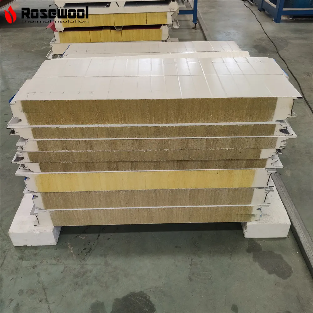 High Quality Sandwich Panel Rock Wool Construction Insulation