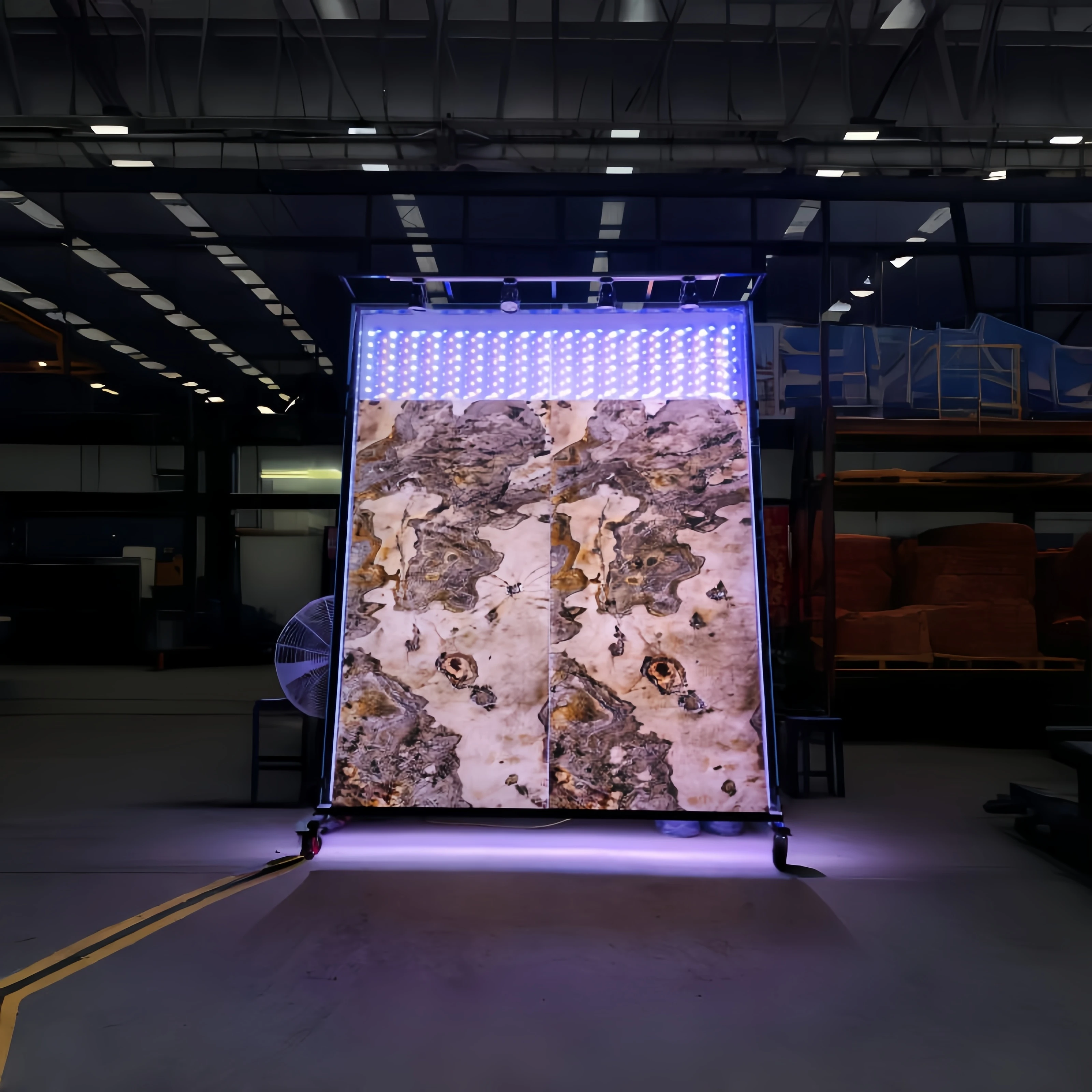 Factory Direct Supply Luxury Thin Flexible Wall Panel Decoration Natural marble Translucent Stone Veneer