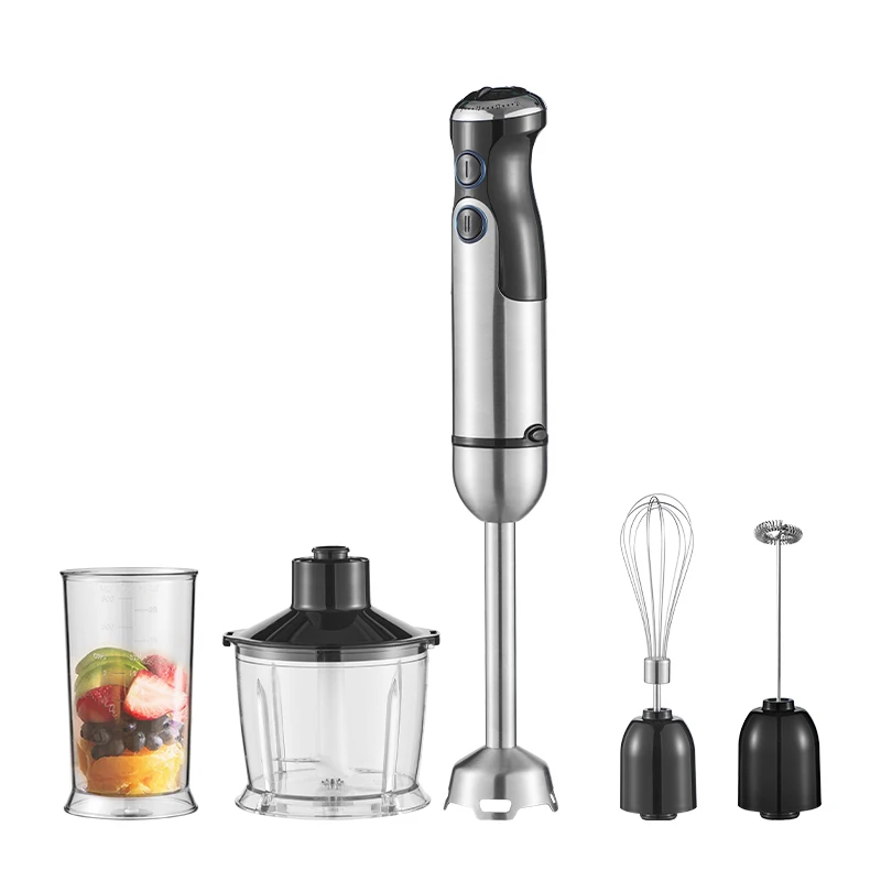 5 in 1 high power professional hand blender portable mini hand held blender
