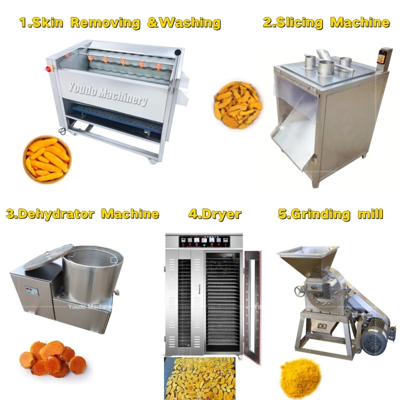 Best Seller Chili Powder Production Line Spices Red Pepper Cinnamon Masala Chilli Powder Making Machine Prices