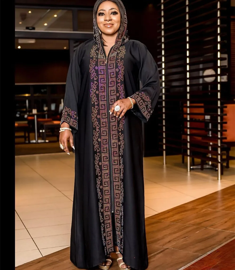 Factory Custom Middle East Luxury Muslim Abaya Clothing Dress Turkey Indonesian Women Islamic Abaya