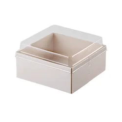 Bio-degradable Disposable Takeaway Wooden Food Box for Food Container Packaging Sushi Pastry Dessert Box