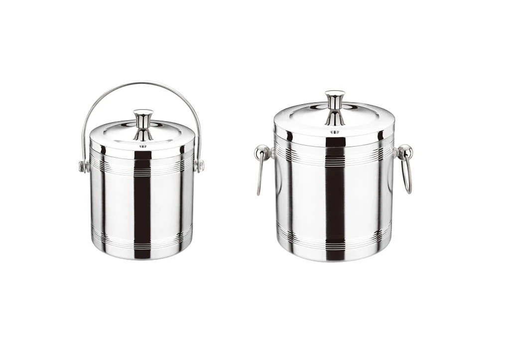 HanFa Top selling ice bucket metal double wall stainless steel ice cooler pail