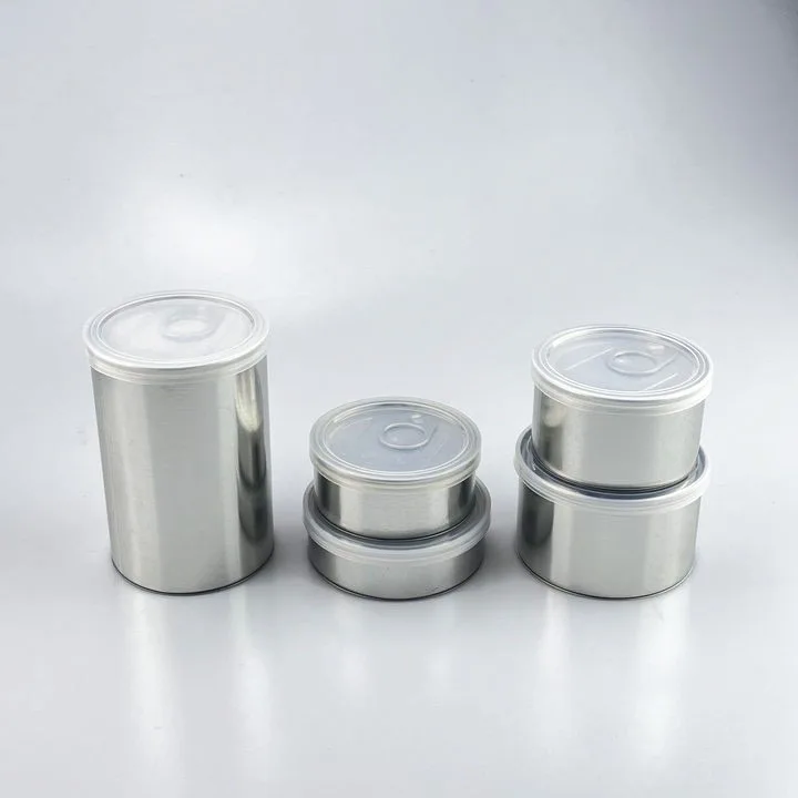 Round Tin Cans Press Tin Cans for Food Packaging