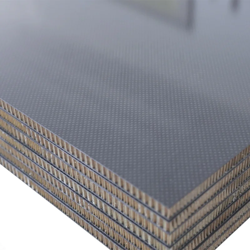 Carbon fiber raw material Twill skin matte finish carbon fibre sandwich plate
