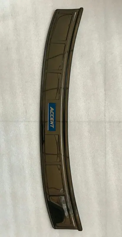 Hot Sales Other Exterior Accessories 3D Stainless Steel Rear Bumper Guard Protector Plate for Hyundai Accent