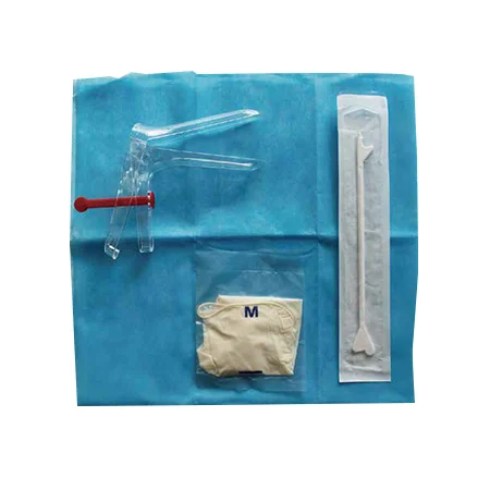 Disposable stetile gyne examination kit vaginal speculum kit gynecological examine kit