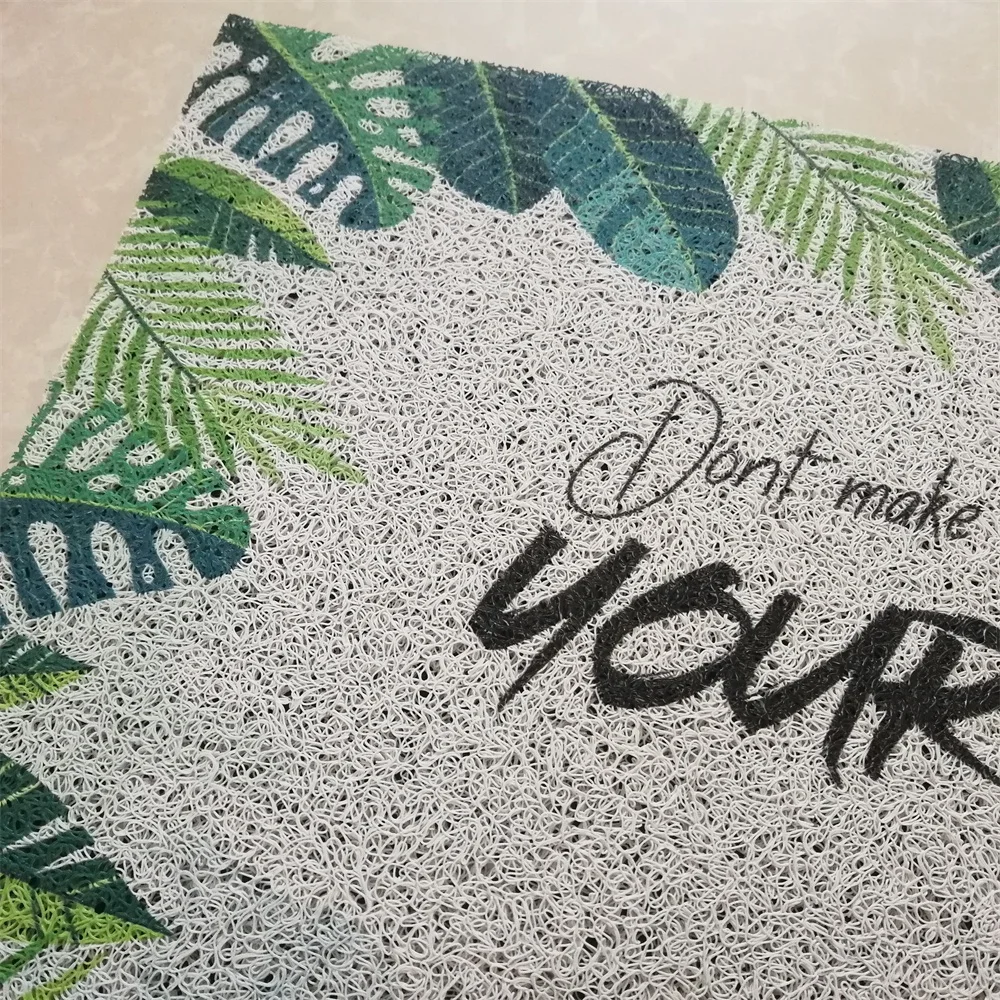 UV Digital Printing floor mat Big size Customize Finished Carpet rubber PVC  Door Mat floor cushion rubber floor mat