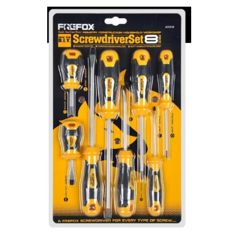 Hot Sale 8pcs insulation screwdriver screwdriver set electrician tools screwdriver
