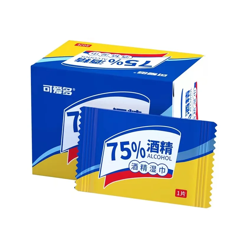 2023 High Quality Alcohol Wipe Pad Wipes In Bulk 75% Alcohol Wipes customization or stock lots