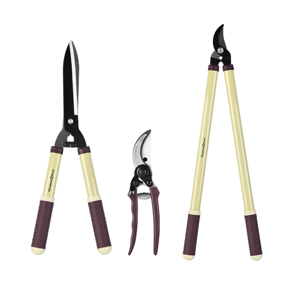 Winslow & Ross 3 pcs garden pruner shears set tree florist trimmer cutting scissor gardening pruner shear