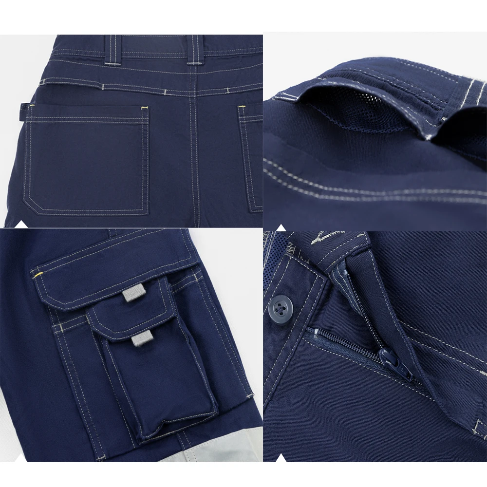 Buy 6 Pockets Cargo Multi Pockets Workwear Best Fabric Cotton Polyester Work Wear Shorts