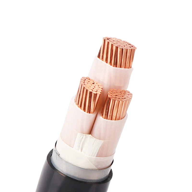 
Jinyou electric power cable 3 core 3*70mm2 XLPE Insulated PVC Sheathed Power Cable 