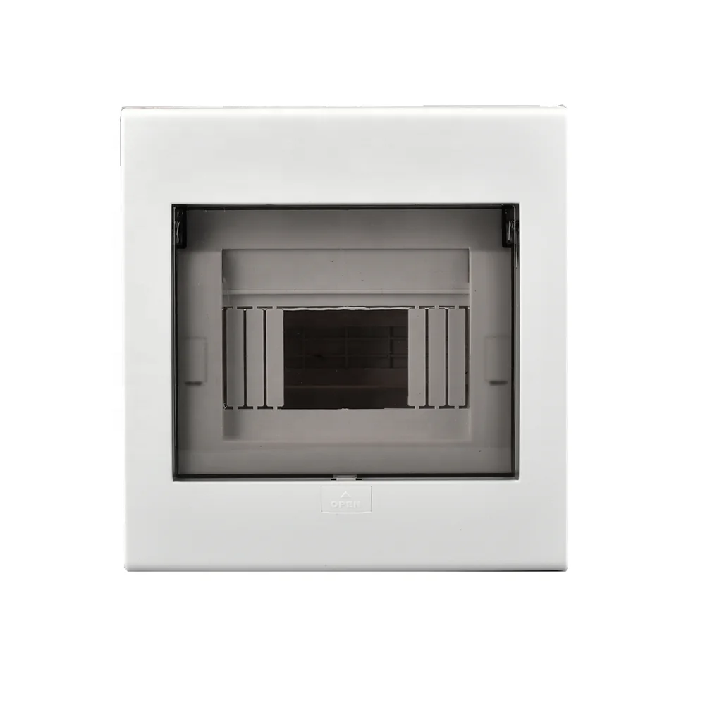 Пластиковая электрическая распределительная коробка, пластиковая коробка выключателя для mcb