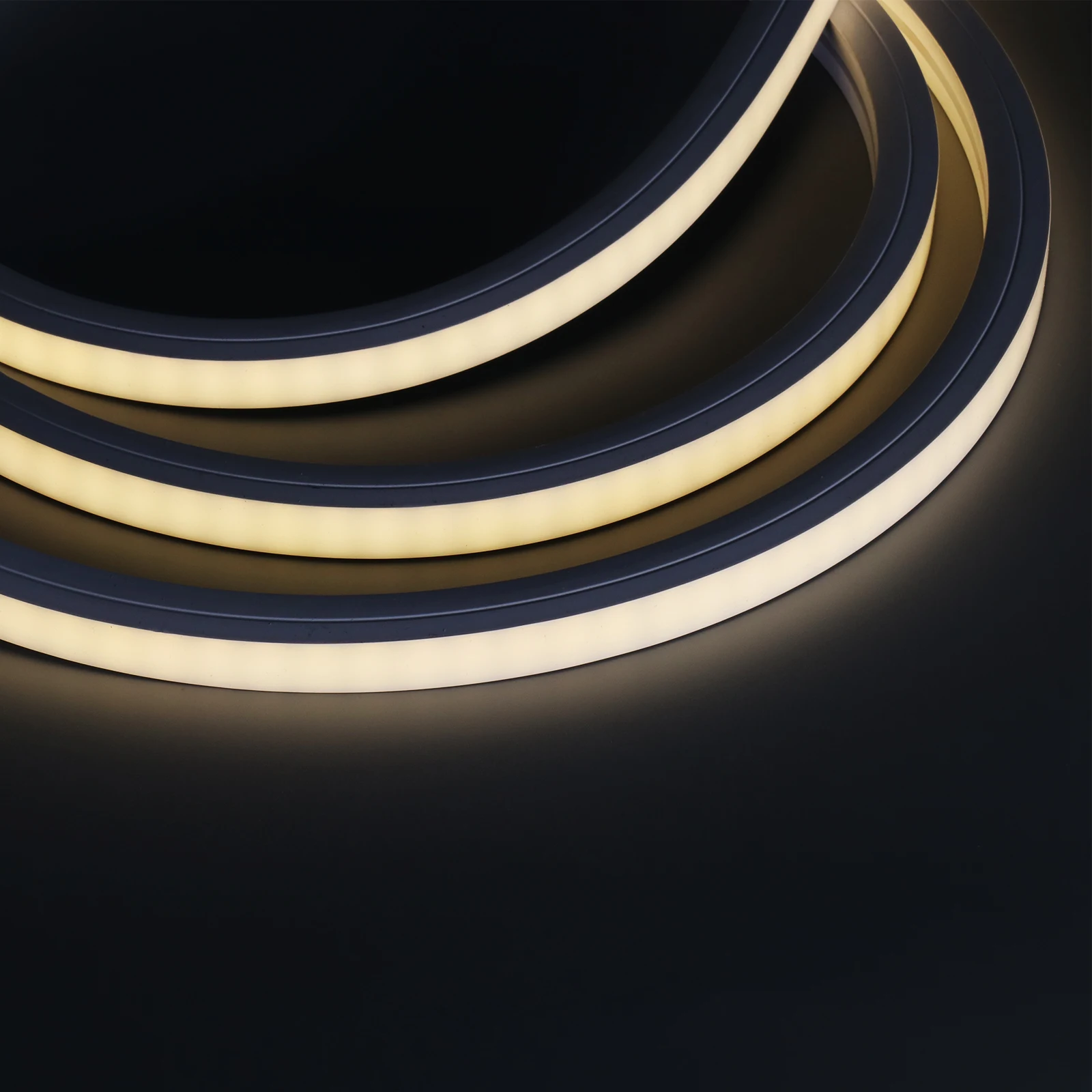 N1615P-TOP RGBW Neon strip light 24V 48V Outdoor IP67 led neon lights waterproof dotless vertical bend neon lights