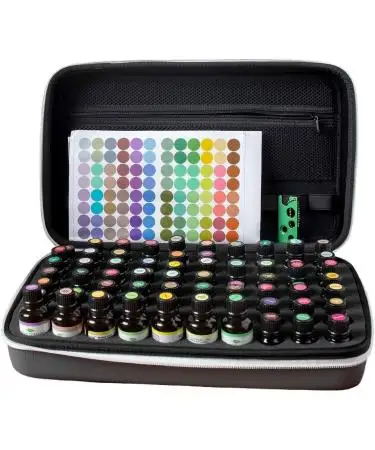 Custom EVA Cases for Essential Oils, Hard Shell Essential Oil Travel Carrying Case Bag