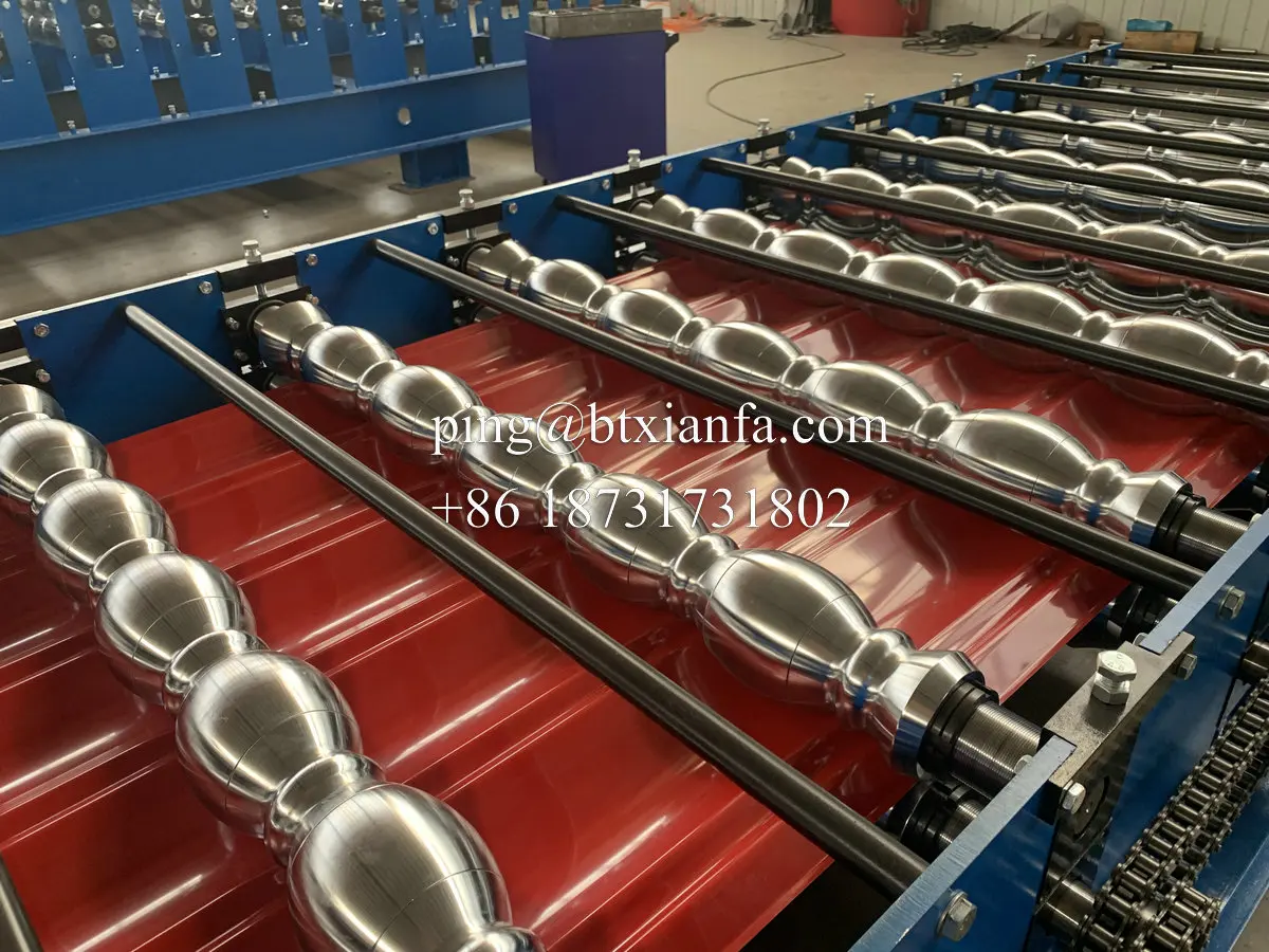 Manufacturer Direct Selling Colored Step Tile Zinc Roofing Sheet Making Machine