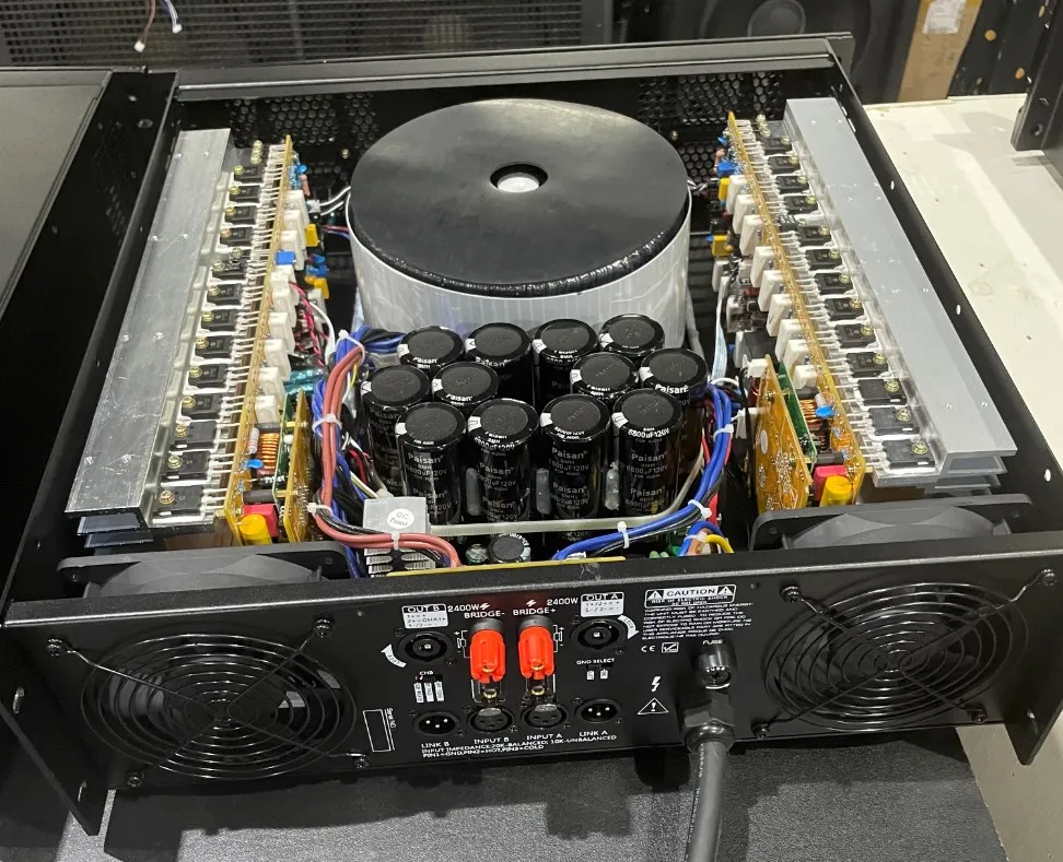 2022 new class TD big power sub-woofer power amplifier 5000w outdoor  audio amplifier
