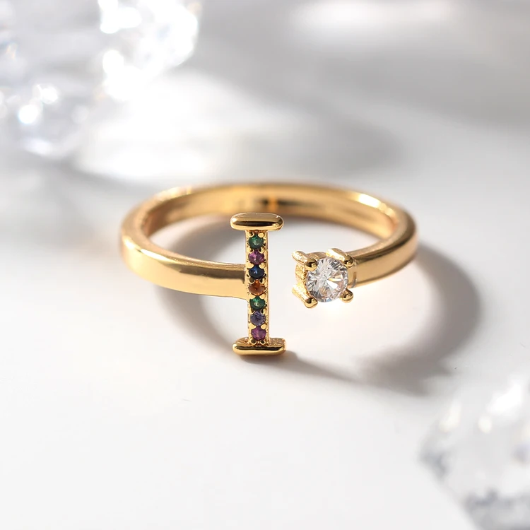 IPMIN Fashion Wholesale Latest Ladies Engagement Wedding Gold Ring Design Couples Rings Jewelry