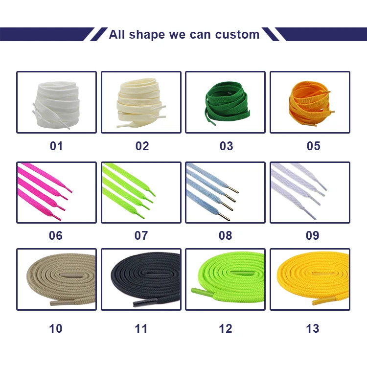 Оптовая продажа цветных плоских шнурков на завязках для толстовок и